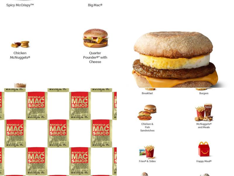 McDonald's Menu