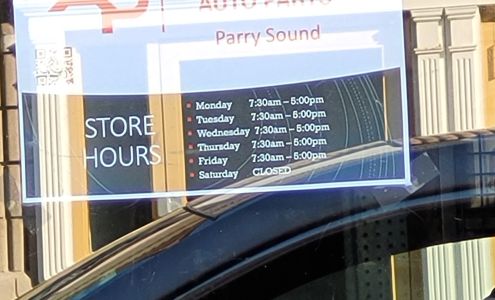 MAP Parry Sound Parry Sound