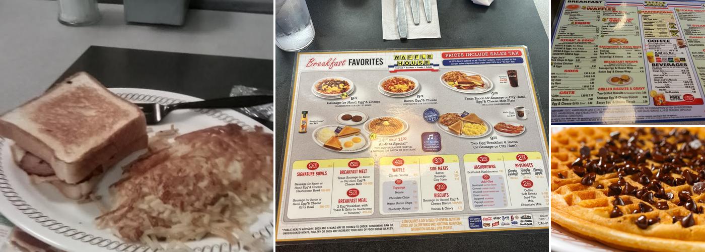 Waffle House Menu
