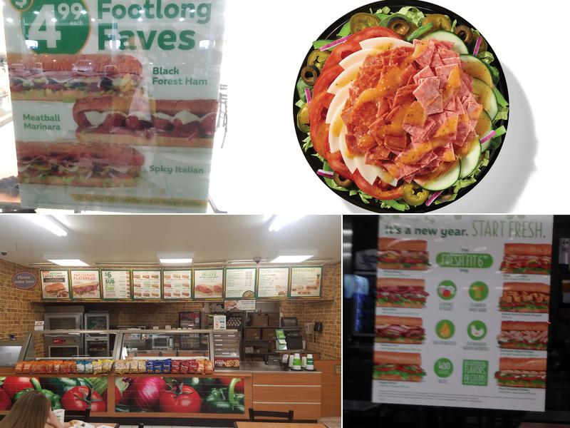 Subway Menu