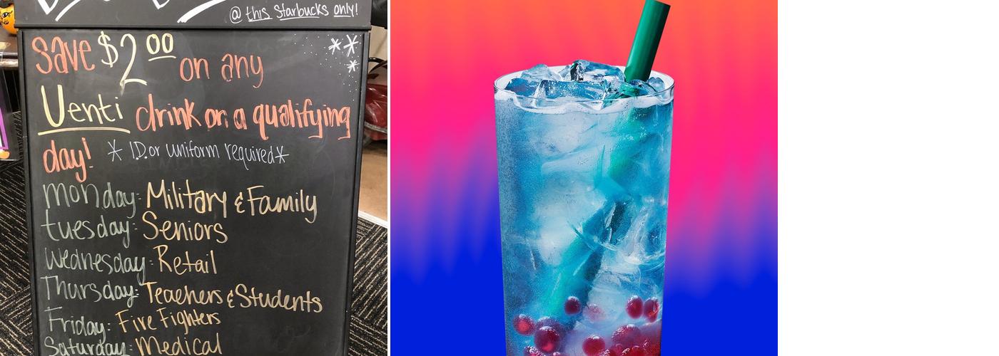 Starbucks Menu