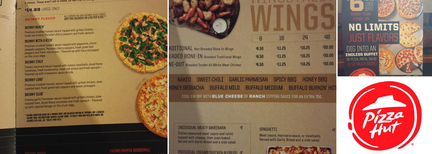 Pizza Hut Menu
