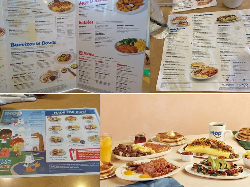 IHOP Menu