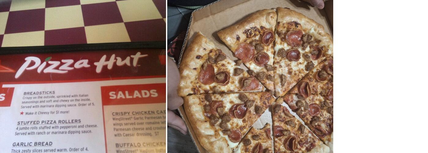Pizza Hut Menu