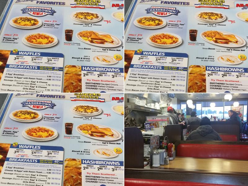 Waffle House Menu