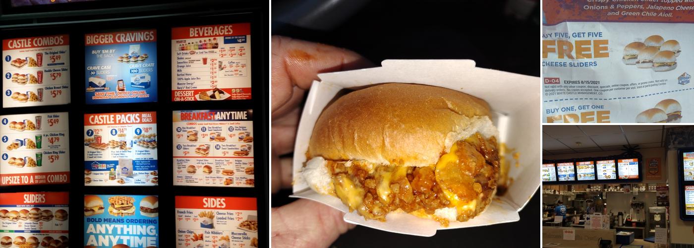 White Castle Menu
