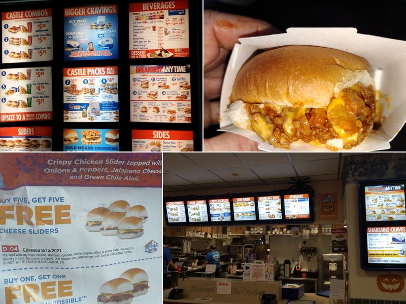 White Castle Menu