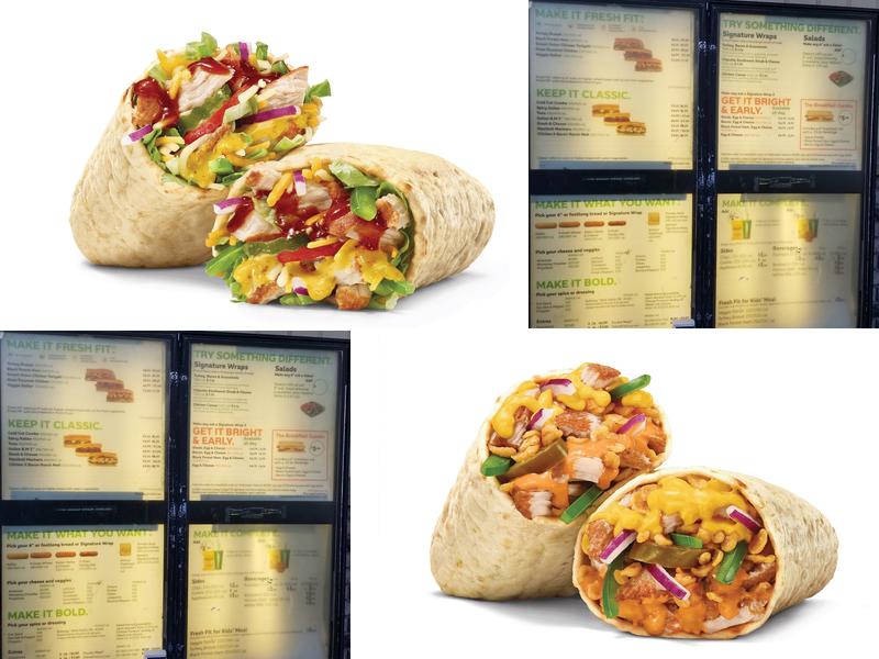 Subway Menu