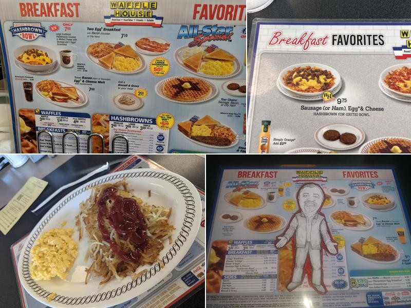 Waffle House Menu