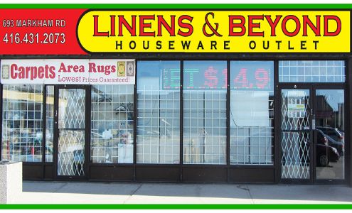Linens & Beyond Houseware Outlet Toronto