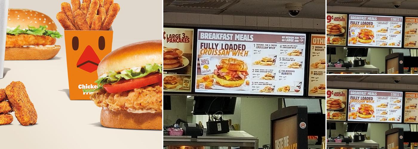 Burger King Menu