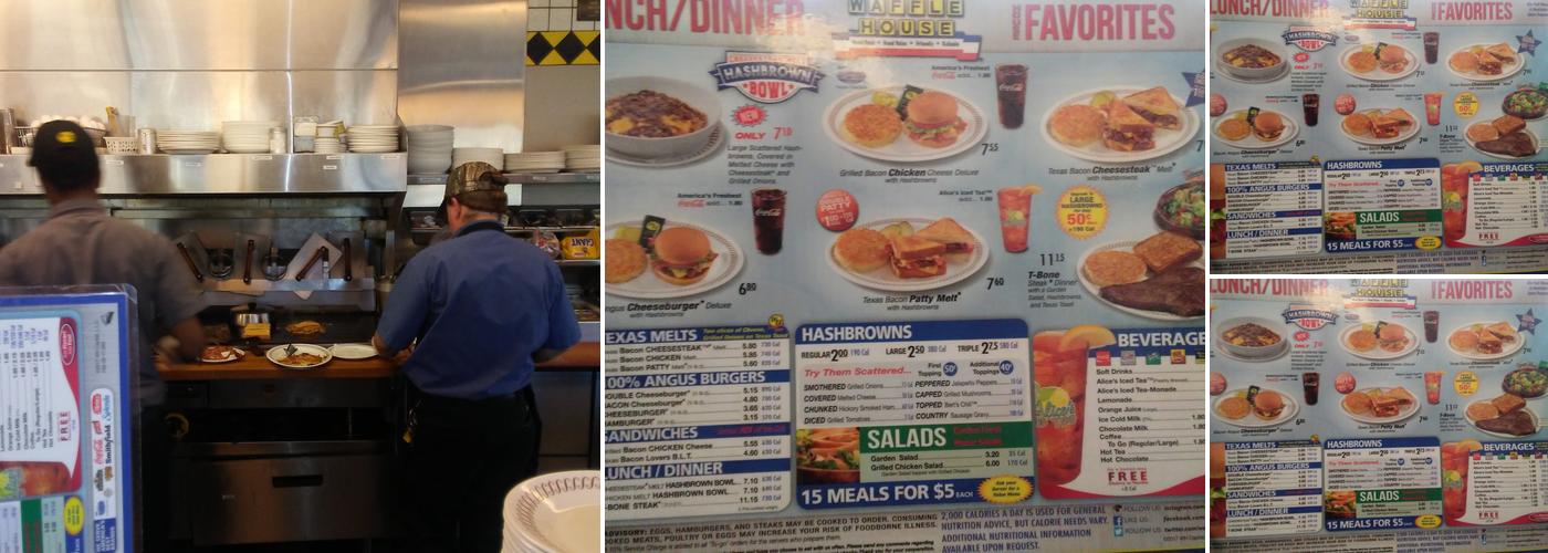 Waffle House Menu