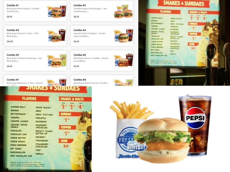 Arctic Circle Menu