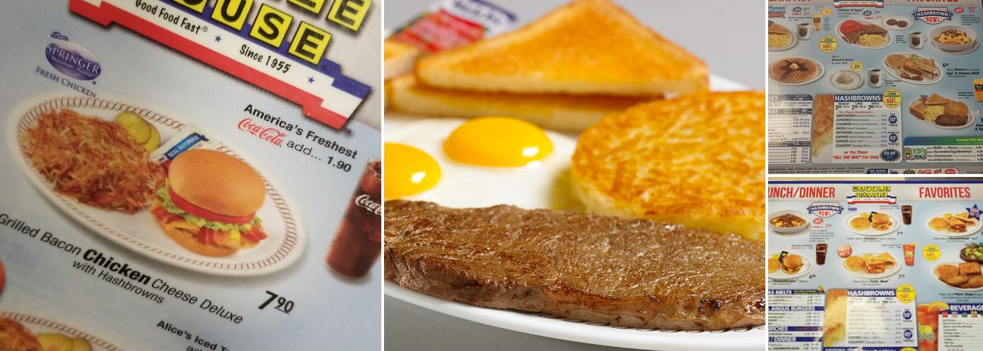 Waffle House Menu