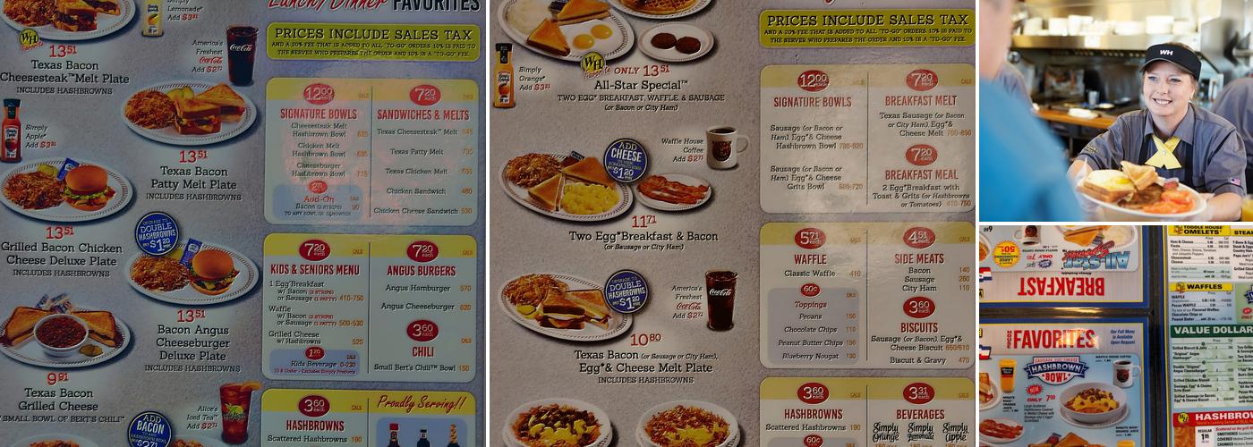 Waffle House Menu