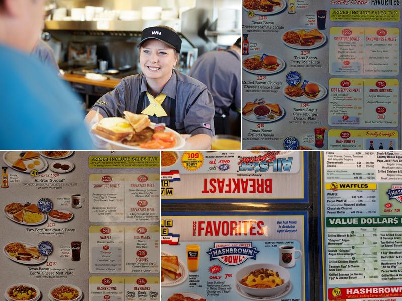 Waffle House Menu