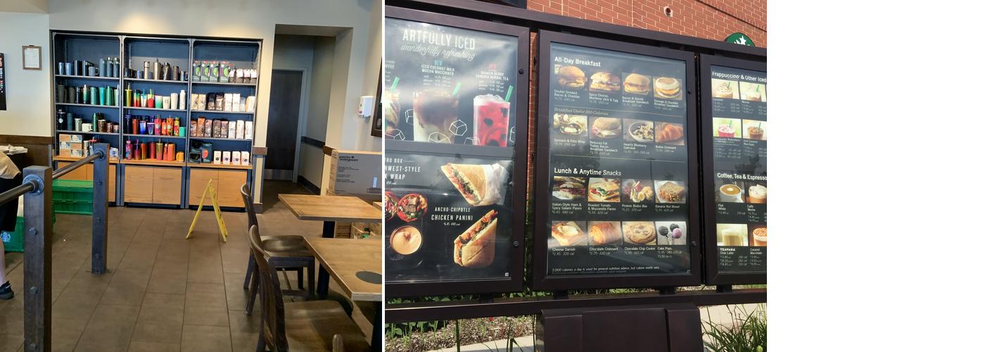 Starbucks Menu