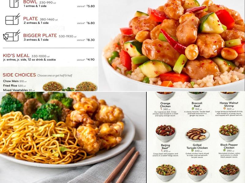 Panda Express Menu