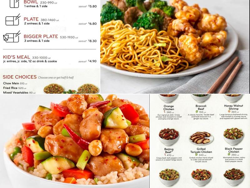 Panda Express Menu
