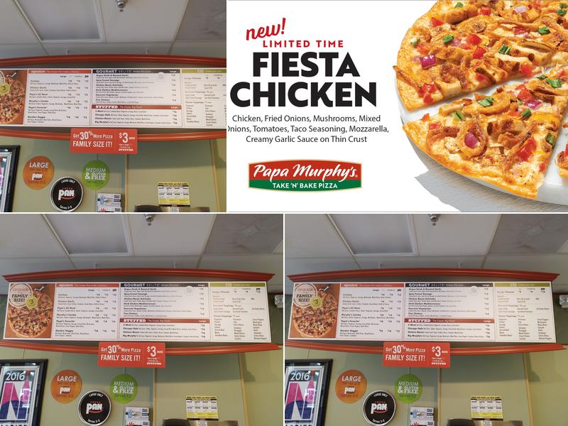 Papa Murphy's | Take 'N' Bake Pizza Menu