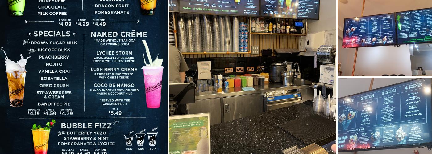 Bubbleology Soho Menu