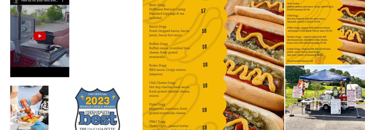 Robb's Topp Doggs Menu