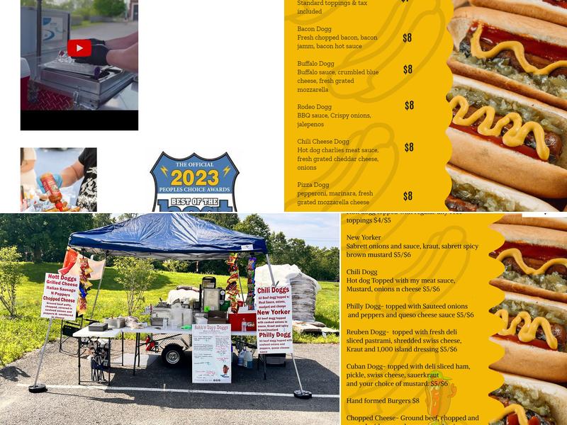 Robb's Topp Doggs Menu