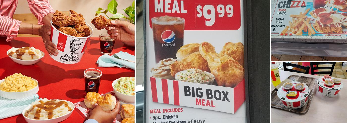 KFC Menu