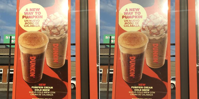 Dunkin' Menu