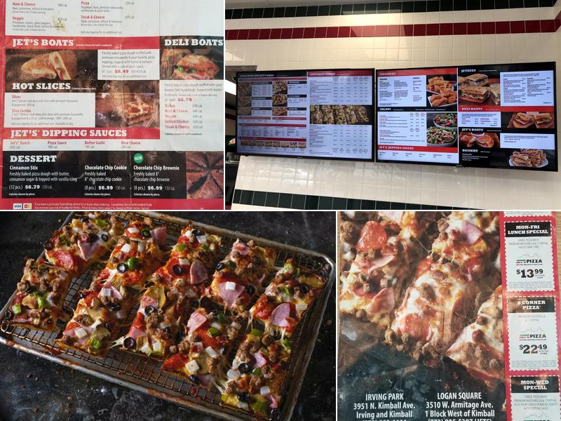 Jet's Pizza Menu