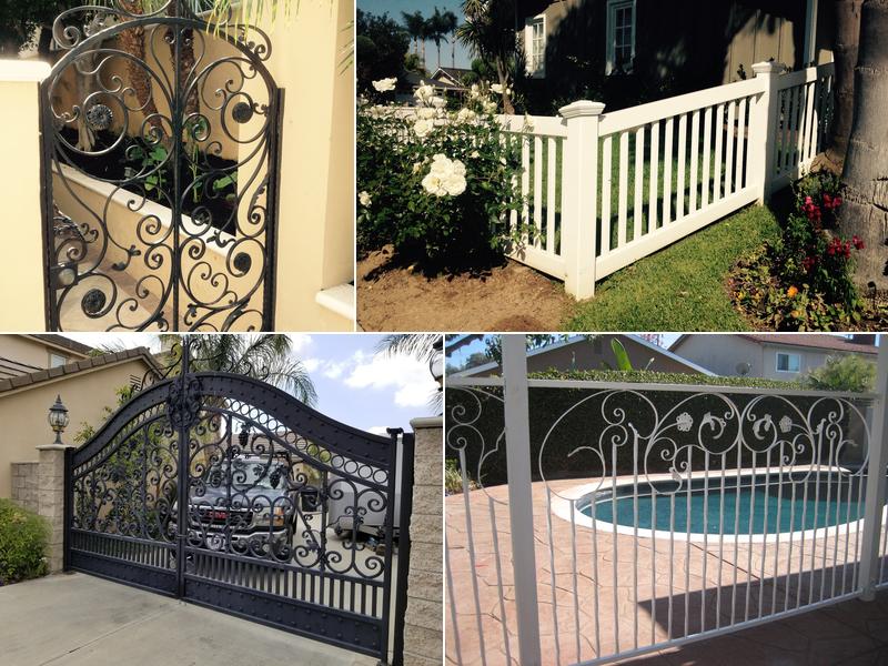 OC Iron and Vinyl Fence