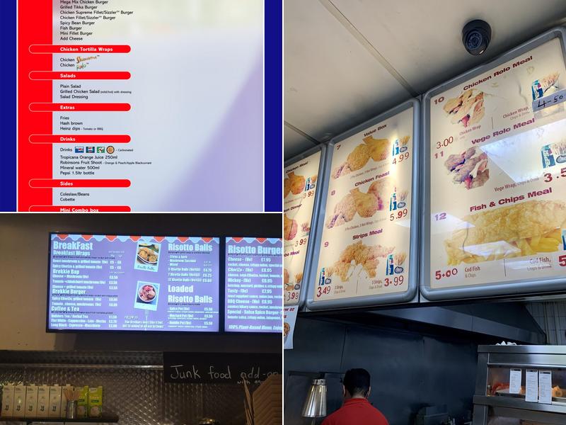 Dixy Fried Chicken Menu