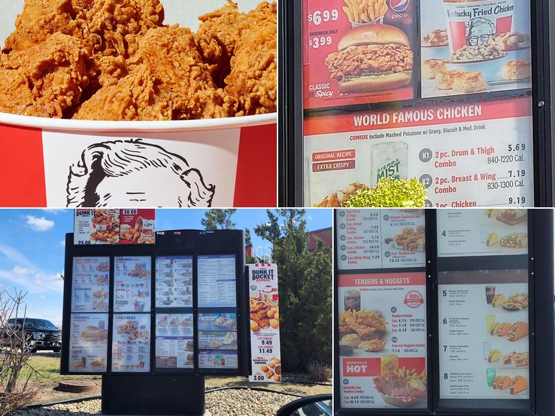 KFC Menu
