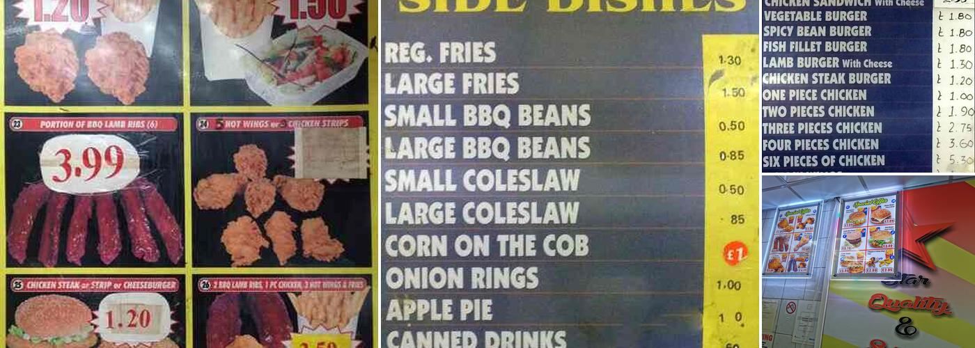 Dixie Chicken Menu