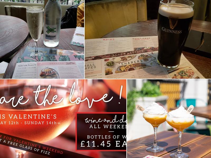 Slug & Lettuce - Hanover Street Menu