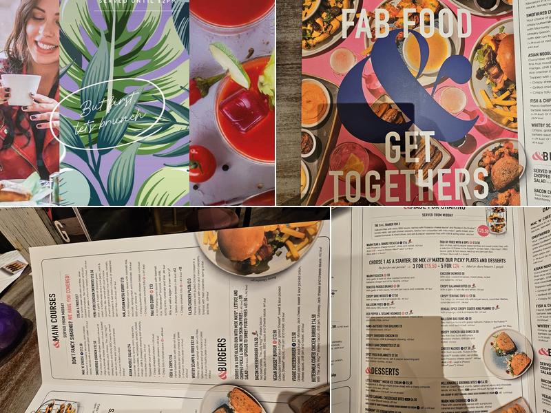 Slug & Lettuce - St Mary Axe Menu