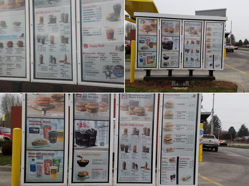 McDonald's Menu