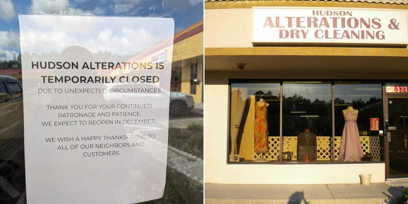 Hudson Alterations & Dry Cleaners