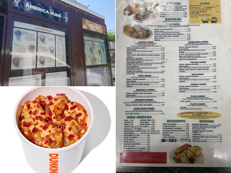 Dunkin' Menu