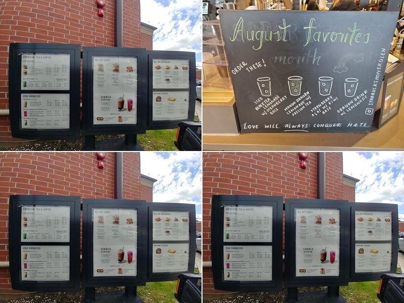 Starbucks Menu