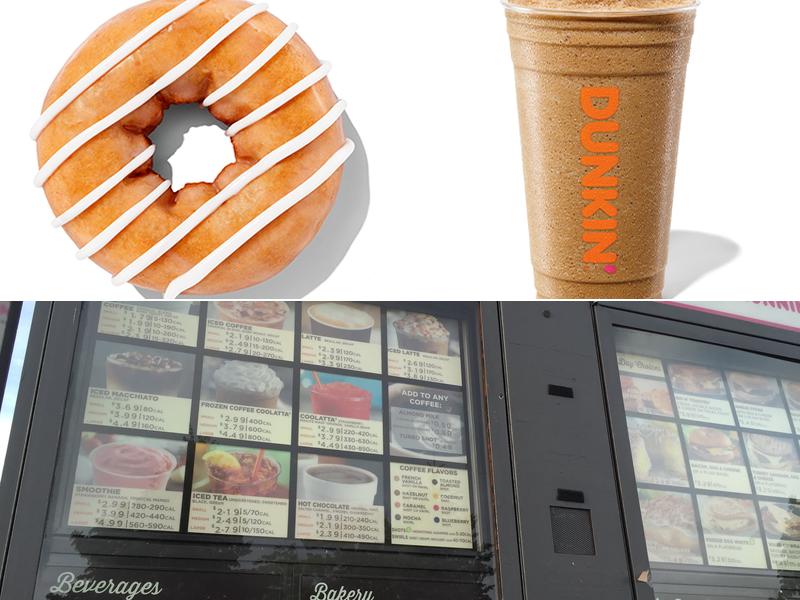 Dunkin' Menu