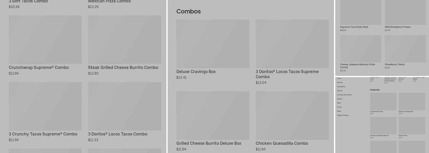 Taco Bell Menu