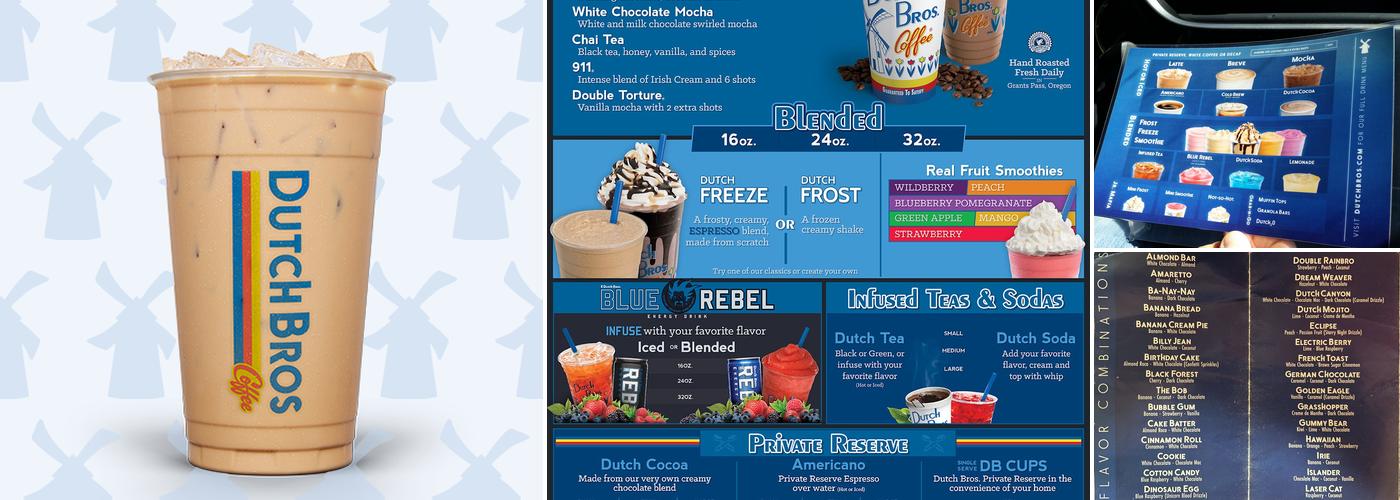 Dutch Bros Coffee Menu