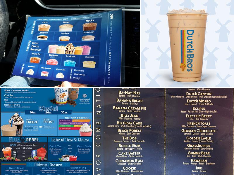 Dutch Bros Coffee Menu