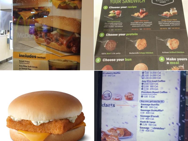 McDonald's Menu