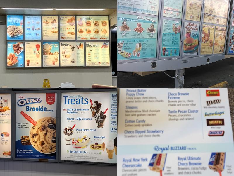 Dairy Queen Menu