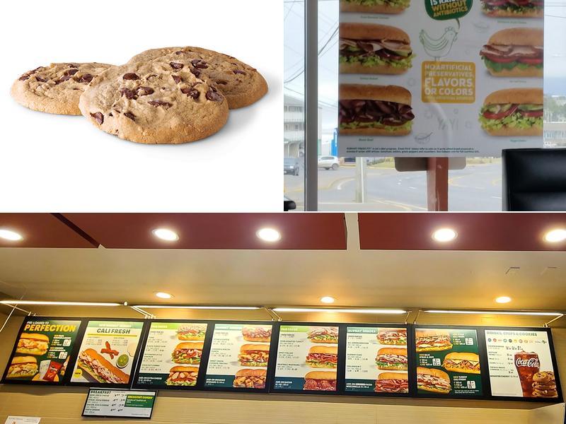 Subway Menu