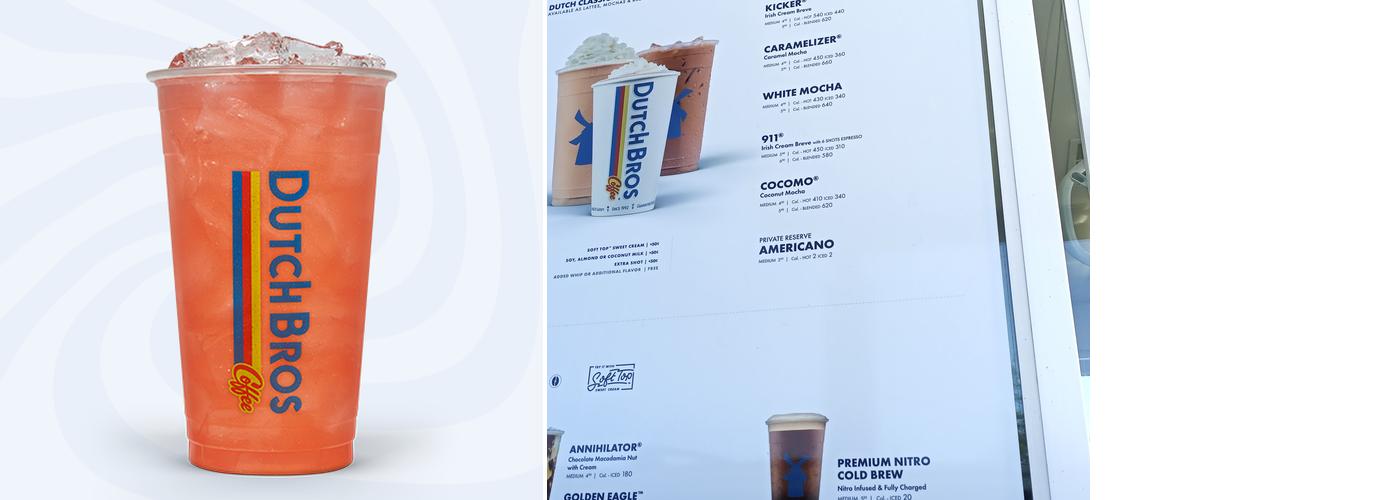 Dutch Bros Coffee Menu