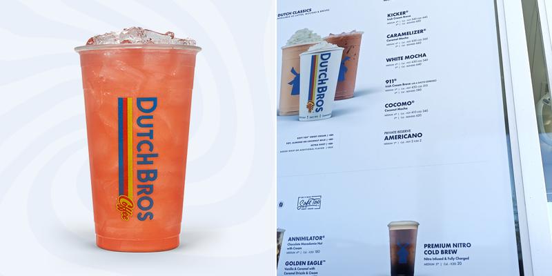 Dutch Bros Coffee Menu