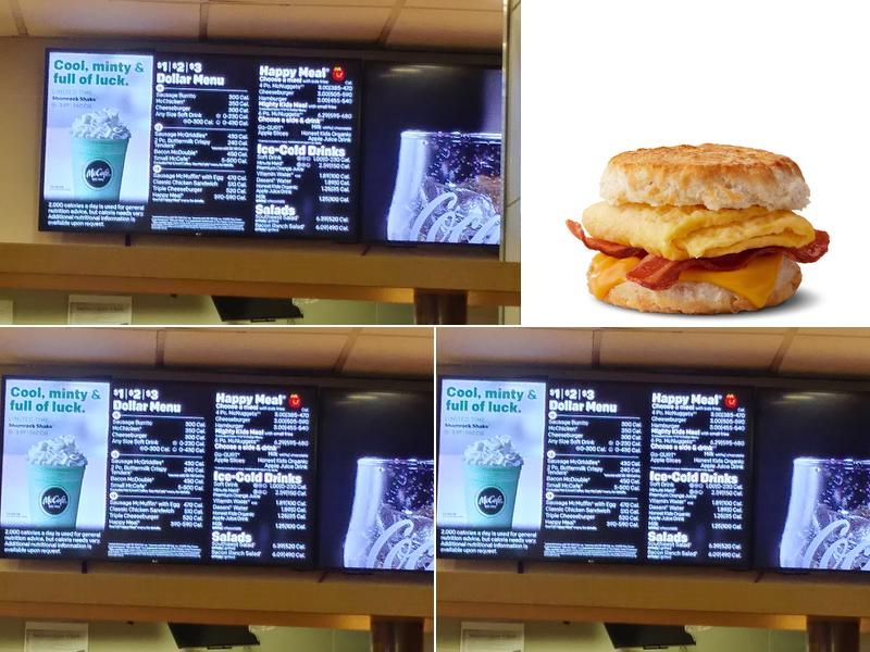 McDonald's Menu